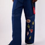 SF Hardware Patched Blue Denim