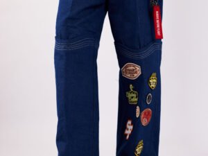 SF Hardware Patched Blue Denim